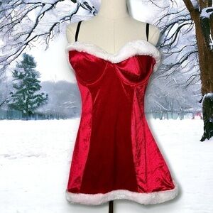 Holiday lingerie Y2K Coquette Mean Girls 1X